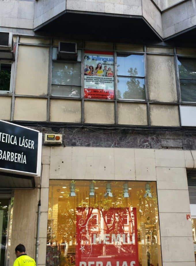 Rotulación de mobiliario urbano