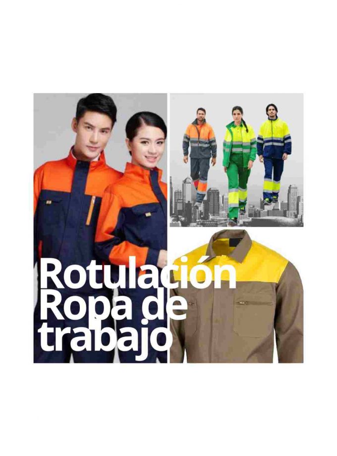 Rotulación de ropa de trabajo
